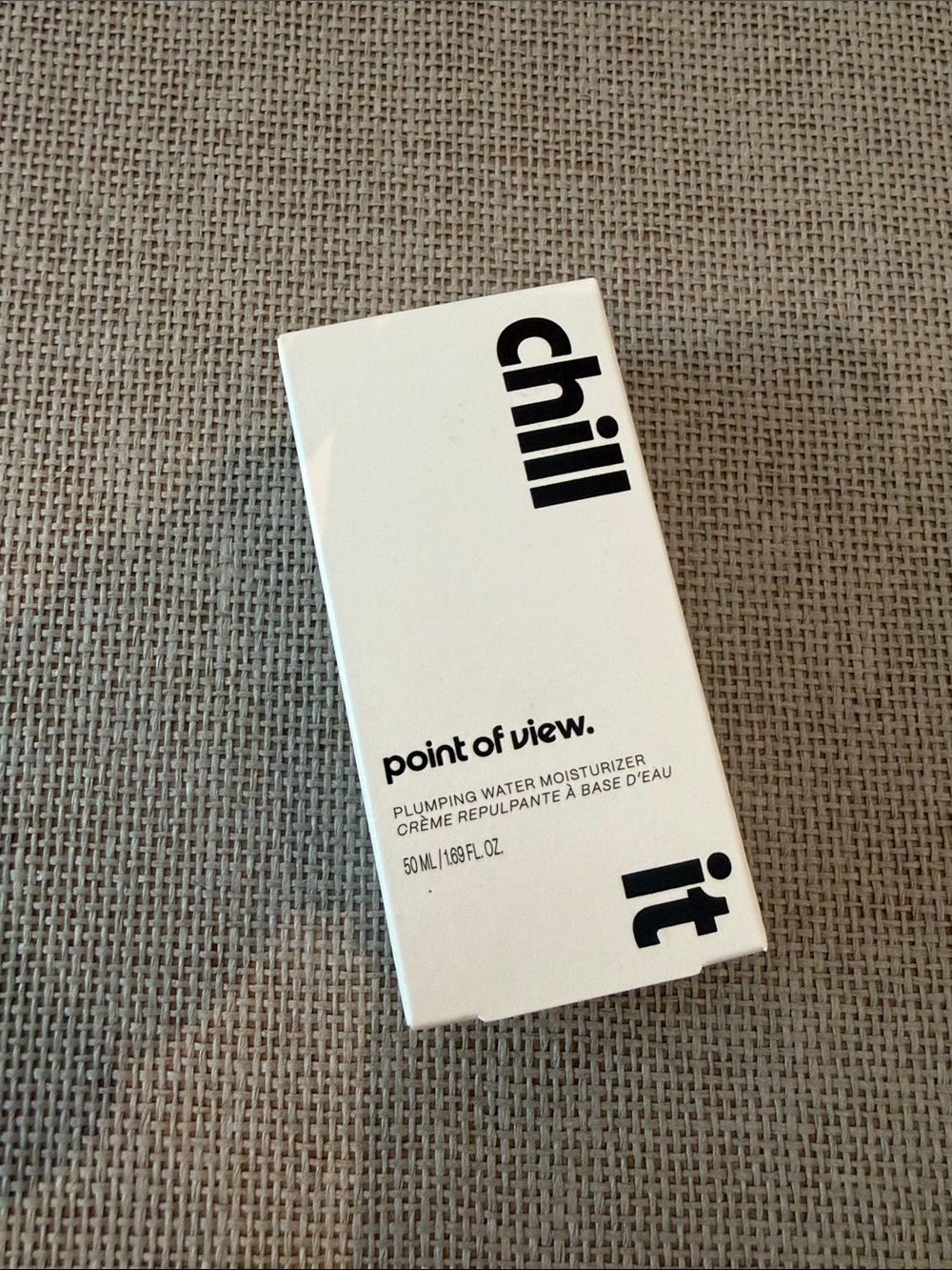 POV Chill IT point of view plumping water moisturizer 50ml brand new Y2K beauty